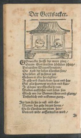 Der Gottsacker.
