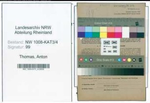 Entnazifizierung Anton Thomas , geb. 10.12.1901 (Inspektor)