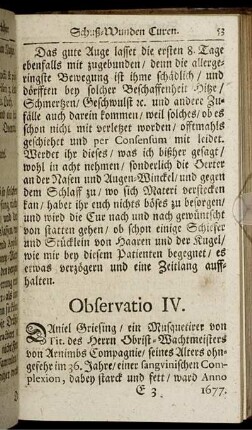 Observatio IV.