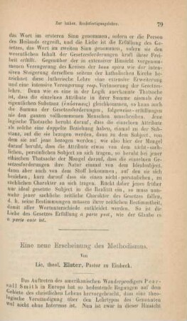 79-88 Eine neue Erscheinung des Methodismus