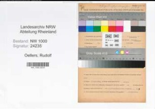 Entnazifizierung Rudolf Oellers, geb. 30.10.1892 (Justizangest.)