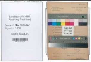 Entnazifizierung Kunibert Gudel , geb. 03.02.1895 (Studienrat)