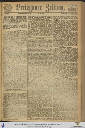 Nr. 230-255 (Oktober 1888)