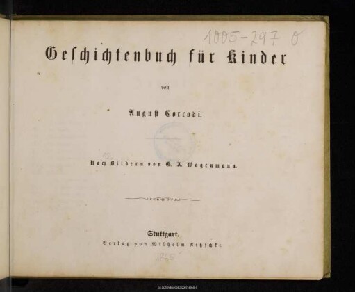 Geschichtenbuch für Kinder