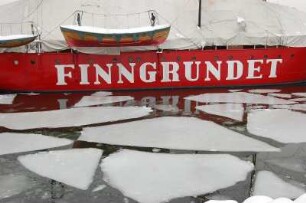 Stockholm - Historisches Feuerschiff : Historisches Feuerschiff, als Museums Schiff im Vasa-Museum-Komplex zu besichtigen, aufgenommen 2006 in Stockholm