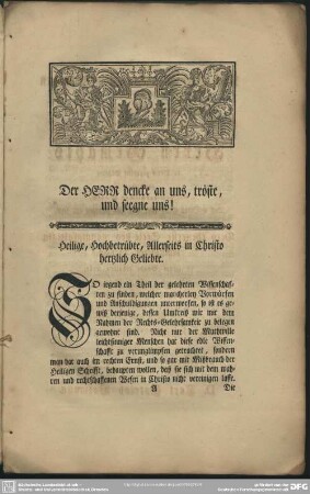 Leichenpredigt : Ein vollkommener Christlicher Rechts-Gelehrter. Leichtext, Abhandlung
