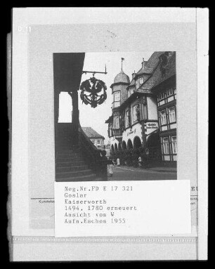 Goslar. Kaiserworth