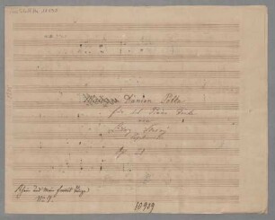Damen-Polka; E|b; pf; op. 21 - BSB Mus.Schott.Ha 11690