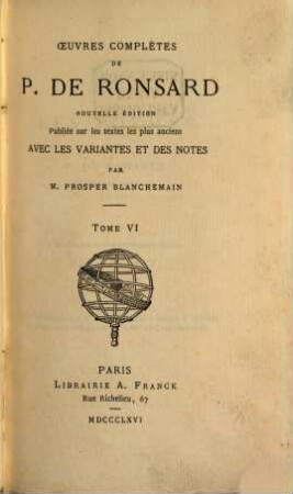 Oeuvres complètes, 6