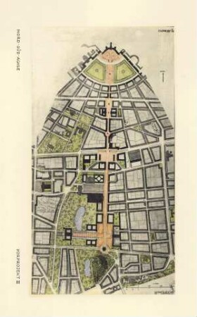 Städtebaulicher Ausbau Karlsruhe. Ettlinger Straße - Via Triumphalis