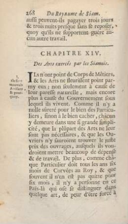 Chapitre XIV [XIII]. Des arts exercés par les Siamois