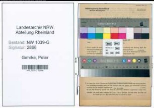 Entnazifizierung Peter Gehrke , geb. 00.00.0000 ()