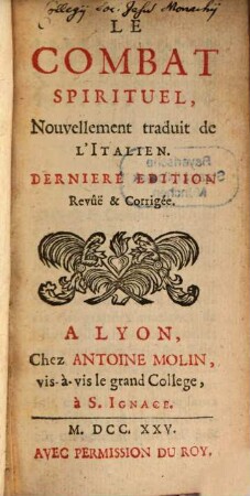 Le combat spirituel