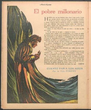 El pobre millonario : Cuentos para los niños por la Tía Pompón