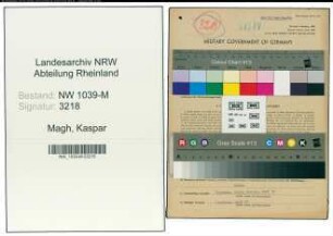 Entnazifizierung Kaspar Magh , geb. 01.06.1921 (Fleischbeschauer)