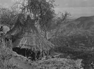 Weberhütte : Hütte eines Webers aus Gandima