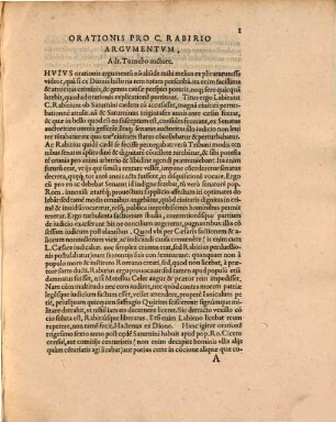 Pro C. Rabirio perduellionis reo Oratio ad Quirites
