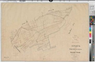 Visbeck (Meschede), Separation Visbeck, Bl. 2 Brouillonkarte Flur 5