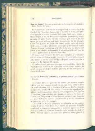 "La actual civilización germánica y la presente guerra", por Ernesto Quesada