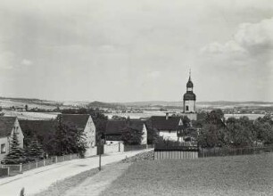 Glauchau-Gesau, Ortsansicht mit Muldental