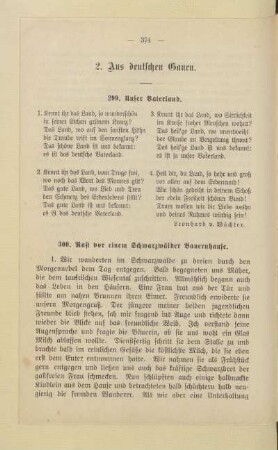 2. Aus deutschen Gauen