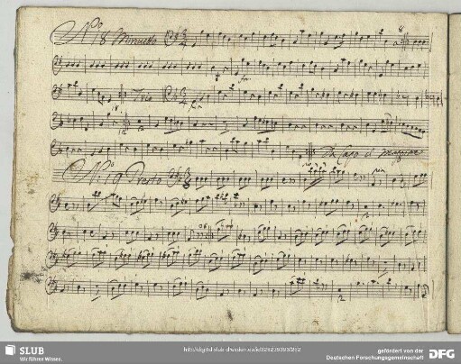 18. Haydn, Joseph, Quartette, Hob III:4 <4. Menuett>