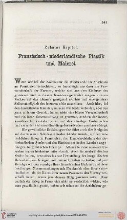 X. Französich-niederländische Plastik und Malerei