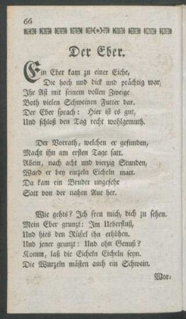 Der Eber