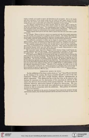 Exhibition Marius De Zayas [incl. reprint from Photo-Secession Gallery, De Zayas Exhibition, 1913 by Marius De Zayas]