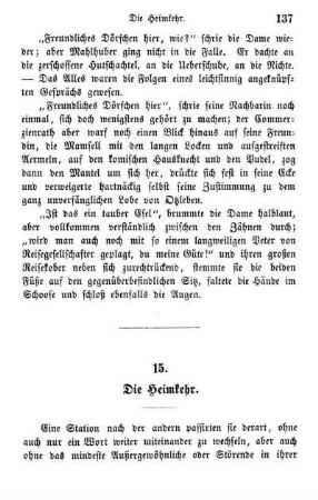 15. Die Heimkehr