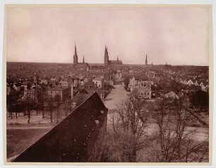 Blick über Lübeck