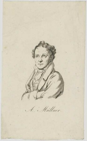 Bildnis des A. Müllner