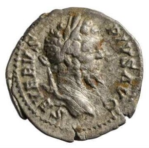 Münze, Denar, 203 n. Chr.
