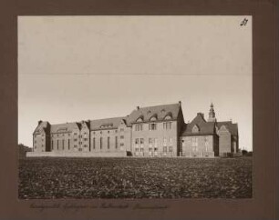 Landgericht und Gefängnis, Halberstadt: Seitenansicht