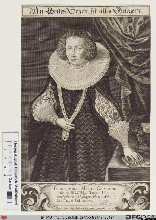 Bildnis Gertrud Maria von Gebhard, geb. von Ryssel