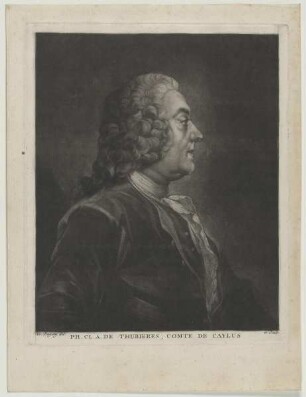 Bildnis des Ph. Cl. A. de Thubieres de Caylus