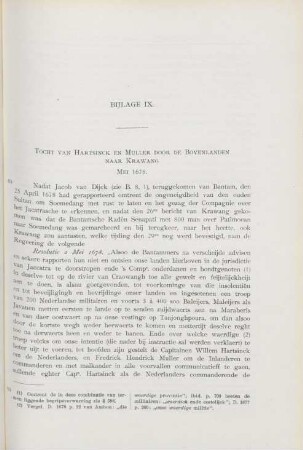 Bijlage IX. Tocht van Hartsinck en Muller ... Mei 1678