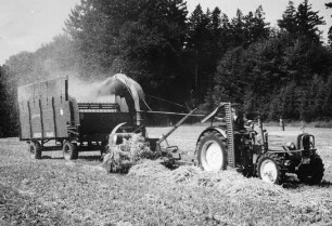 Gezogener Scheibenradfeldhäcksler