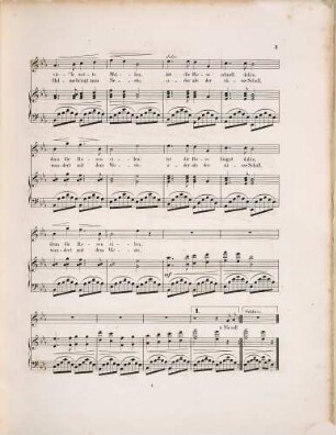Vier Lieder : für eine Singstimme mit Pianoforte : op. 56. 4, An die Entfernte