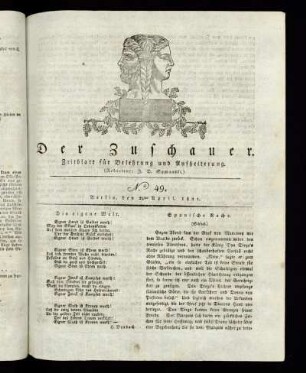 No. 49 - 24. April 1821