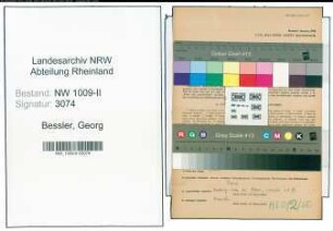 Entnazifizierung Georg Bessler , geb. 31.05.1912 (Arzt)