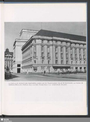 Das neuerbaute Schauspielhaus