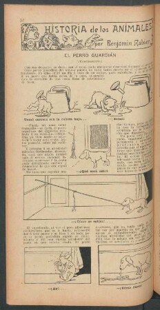 El perro guardián - (Continuación) : Historia de los animales