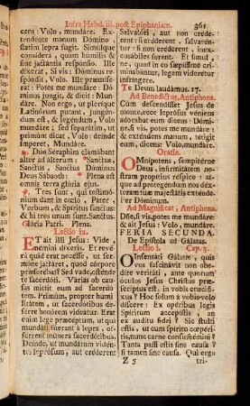 361-386, Infra Hebd. iii. post Epiphaniam.-Infra Hebd. v. post Epiphaniam.