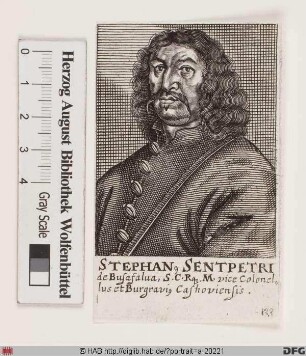 Bildnis István (Stephan) Sentpetri von Busafalva