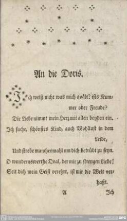 An die Doris