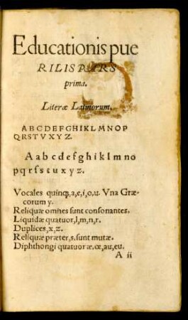 Literae Latinorum.