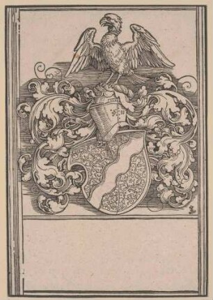 Das Wappen des Michael Behaim