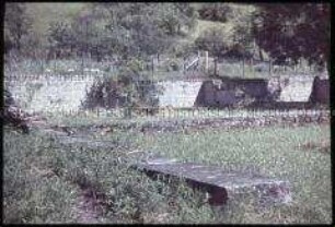 Ruine der Römischen Villa von Nennig im Saarland
