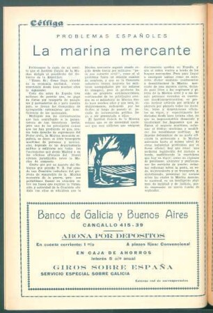 Problemas españoles : La marina mercante